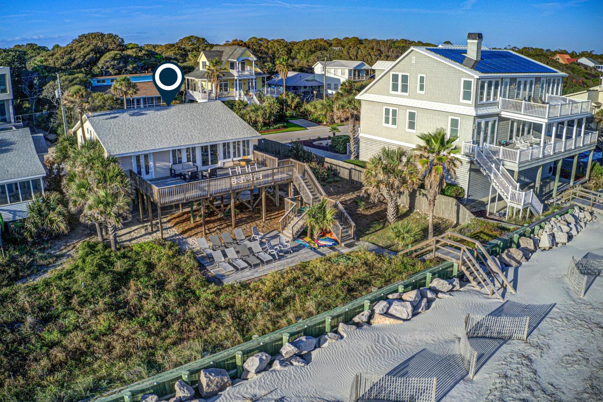 Just Beachy Villa Folly Beach Exterior photo